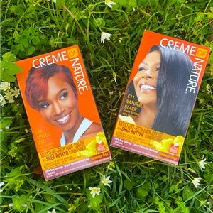 Cream of Nature: Moisture-rich hair color, with Shea butter conditioner.